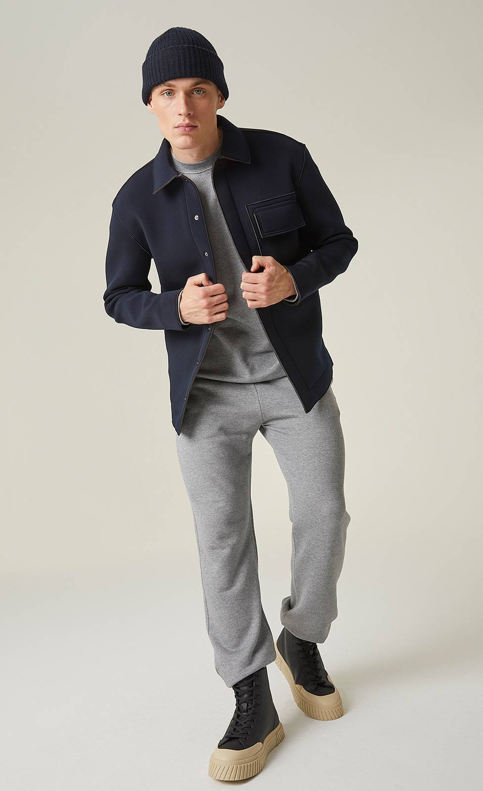 Kiefermann Tavi Jacke Mit Geschnittenen Kanten