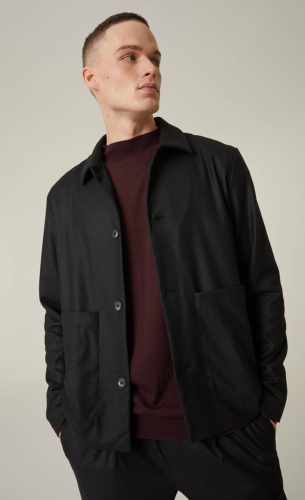 Kiefermann Valentin Geknöpfte Jacke