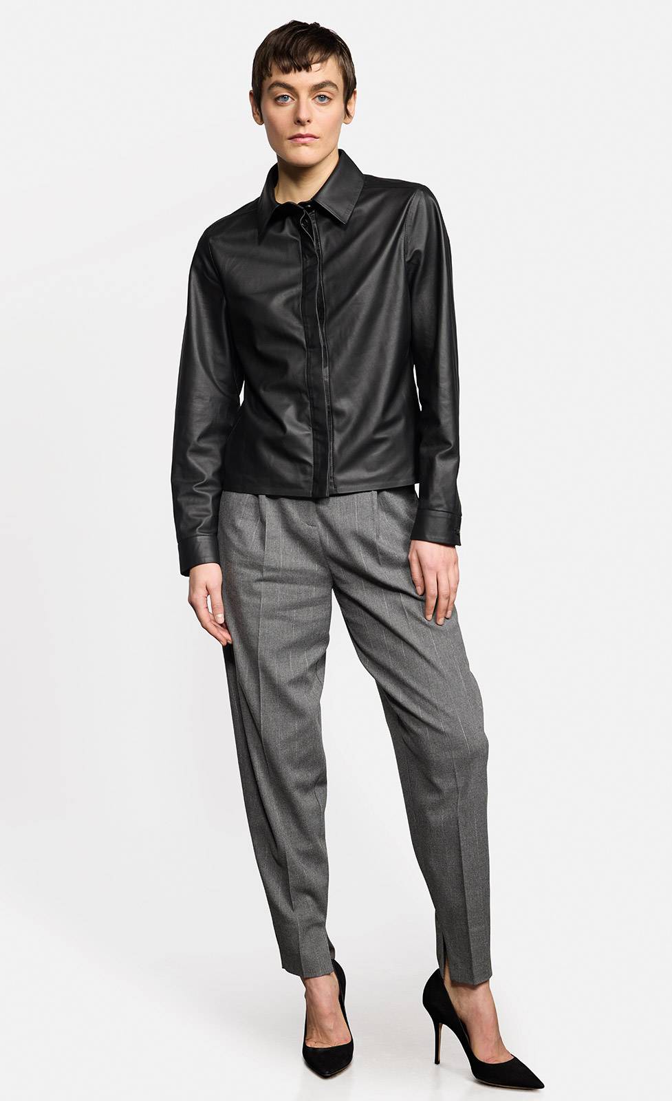 Kiefermann Klea Nadelstreifenhose Mit Schmalem Saum