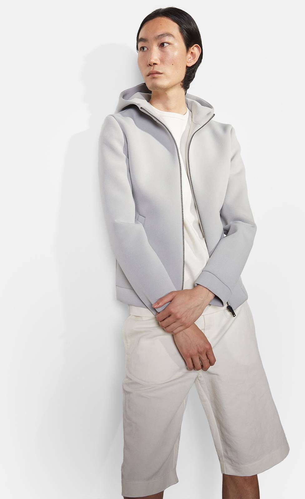 Kiefermann Merlin Kapuzenjacke Aus Gebondeter Sweatware