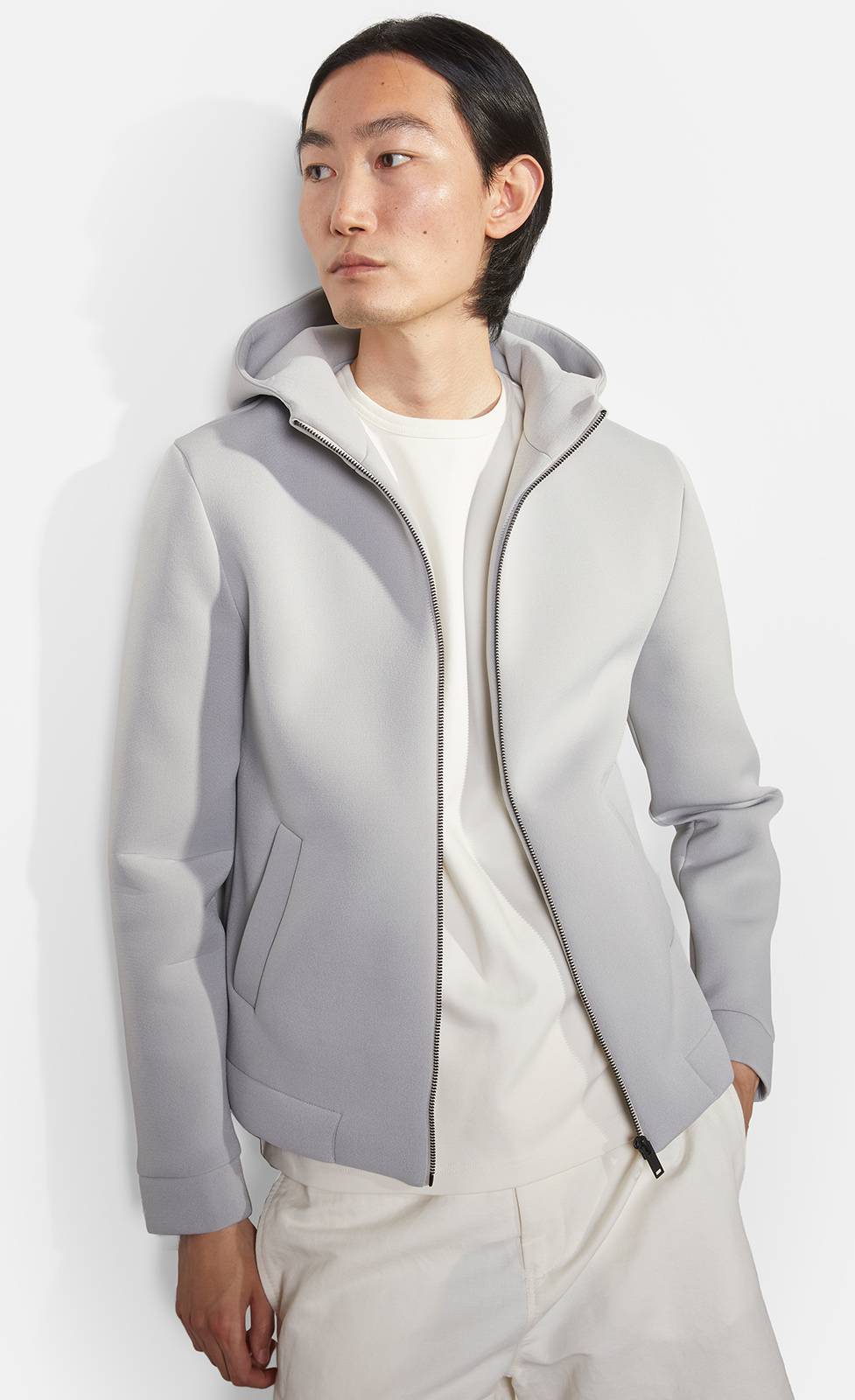 Kiefermann Merlin Kapuzenjacke aus gebondeter Sweatware