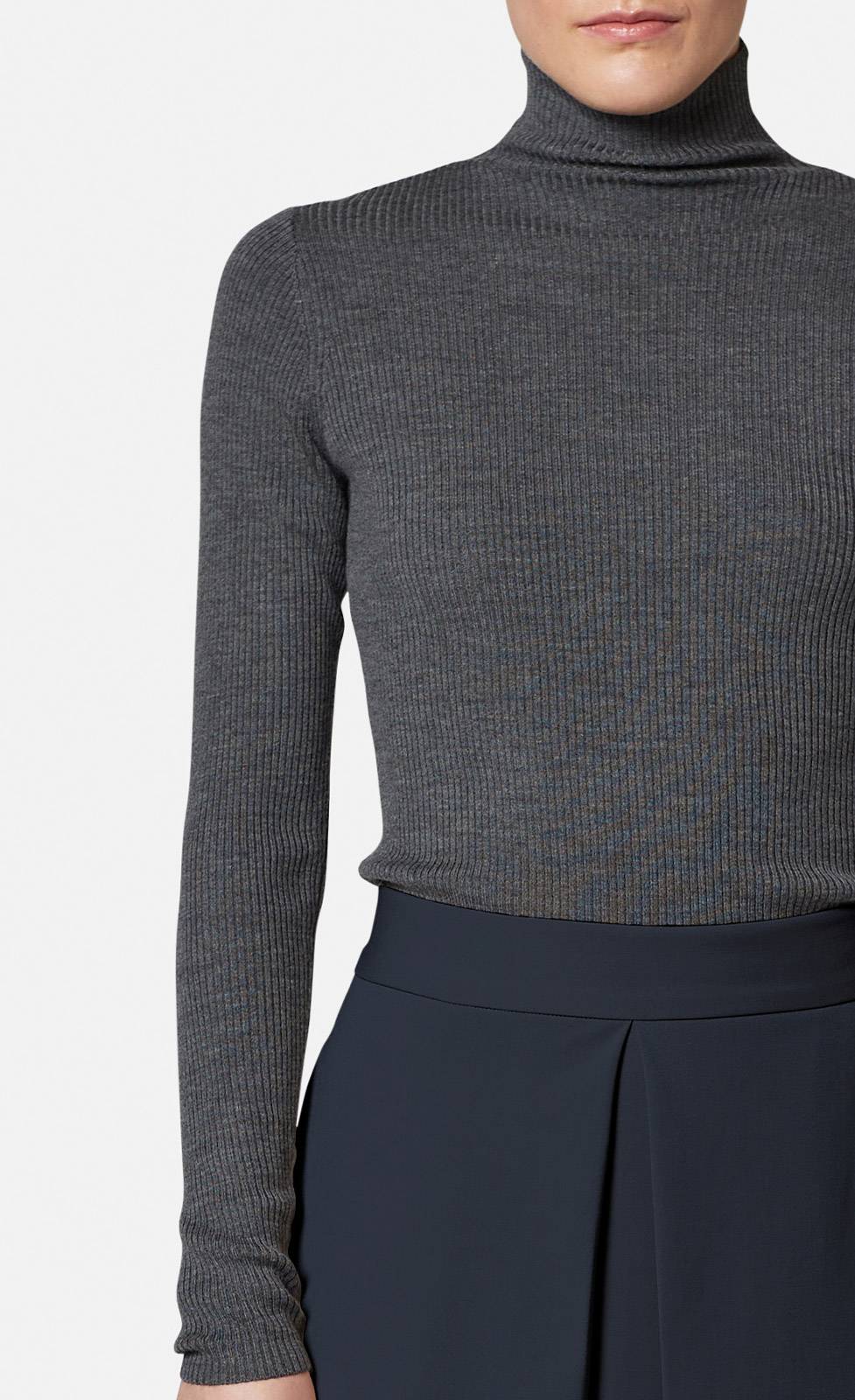 Kiefermann Miminita Rollkragenpullover Aus Merinowolle