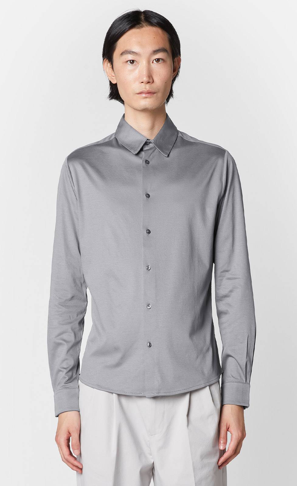 Kiefermann Pius Jerseyhemd Aus Merzerisierter Baumwolle