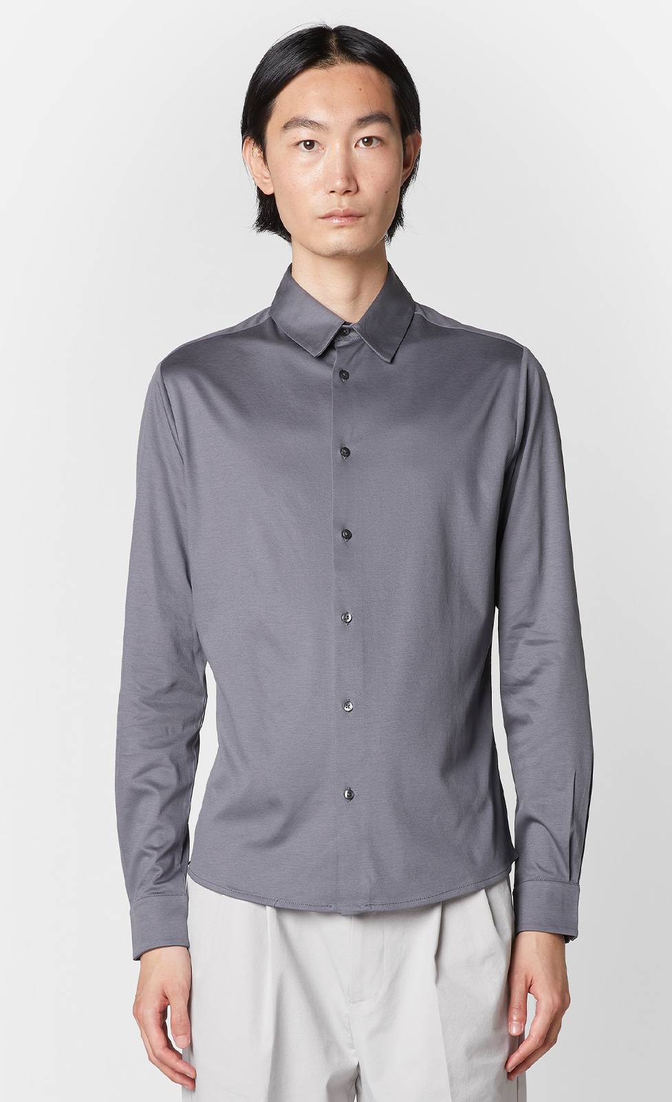 Kiefermann Pius Jerseyhemd aus merzerisierter Baumwolle