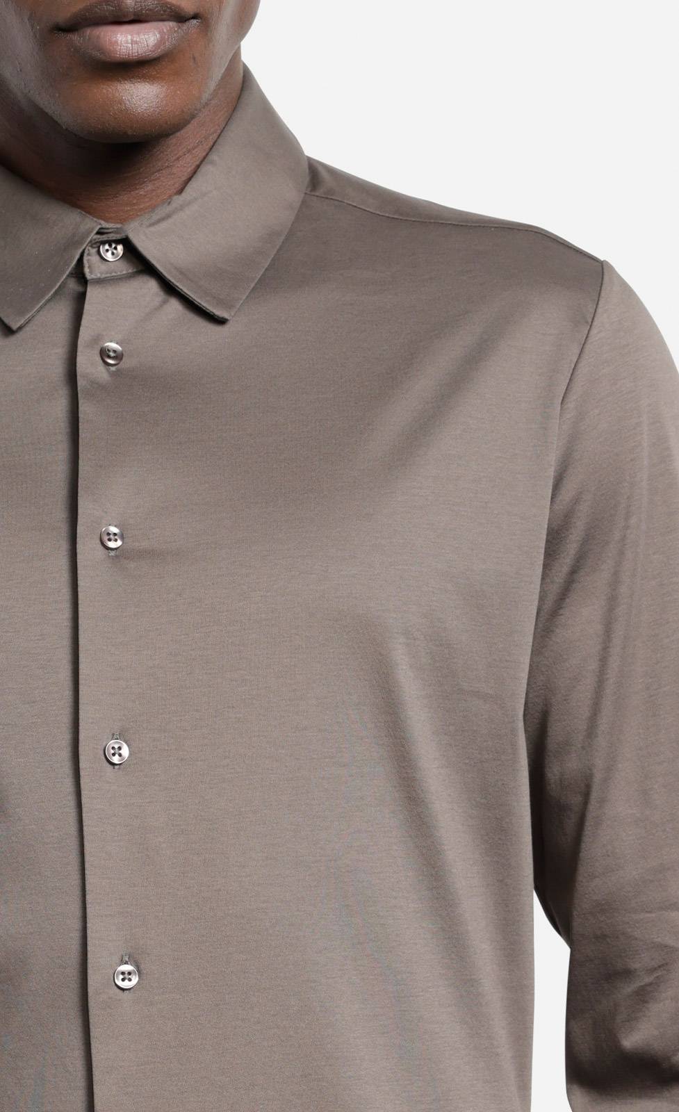 Kiefermann Piuss Jerseyhemd Aus Merzerisierter Baumwolle