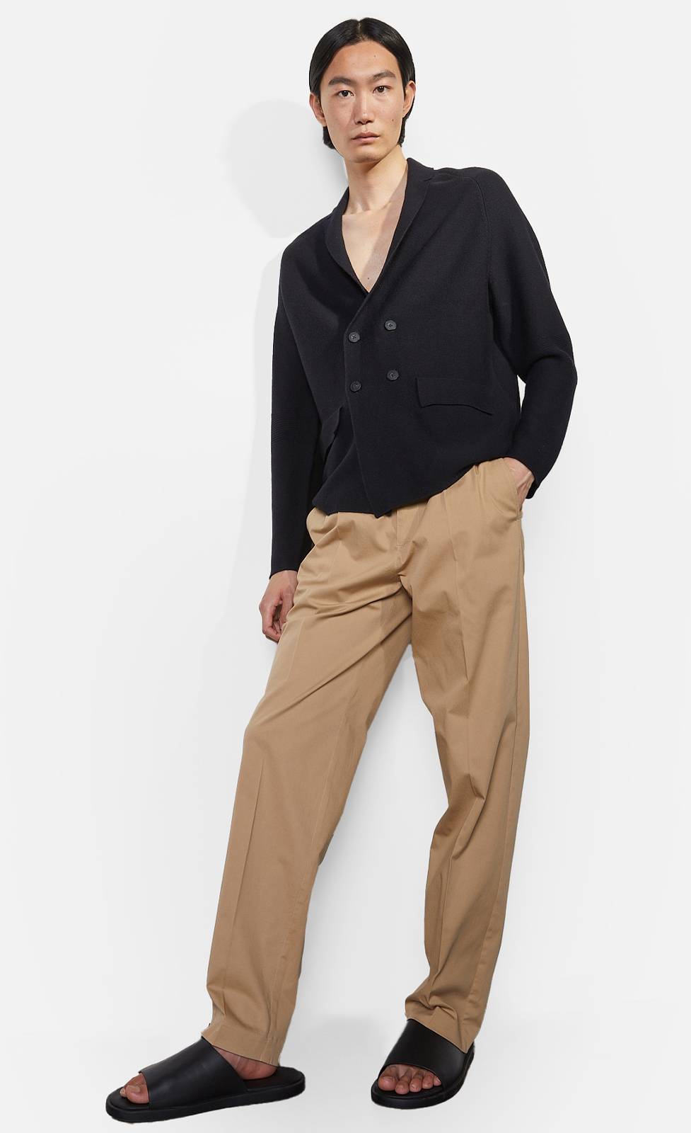 Kiefermann Rainer Stricksakko Aus Reiner Merinowolle