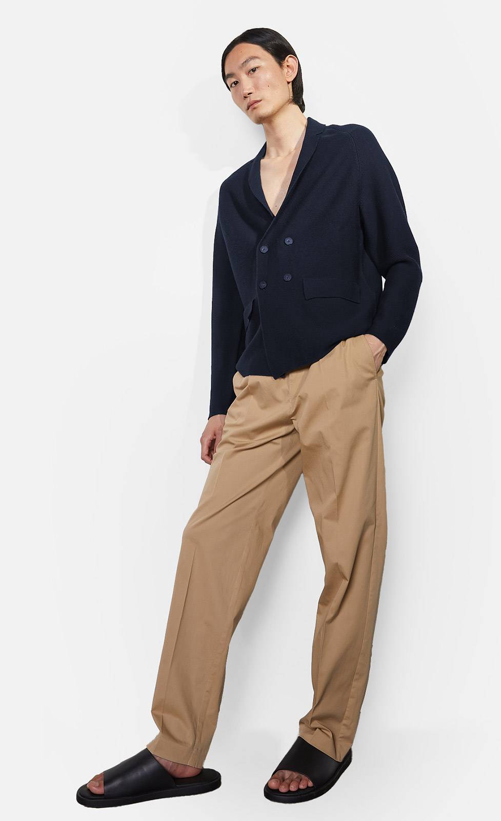 Kiefermann Rainer Stricksakko Aus Reiner Merinowolle