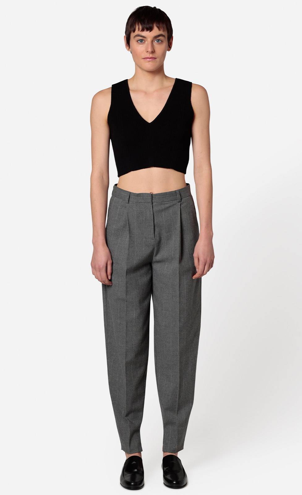 Kiefermann Sovia Cropped Stricktop Aus Viskosematerial