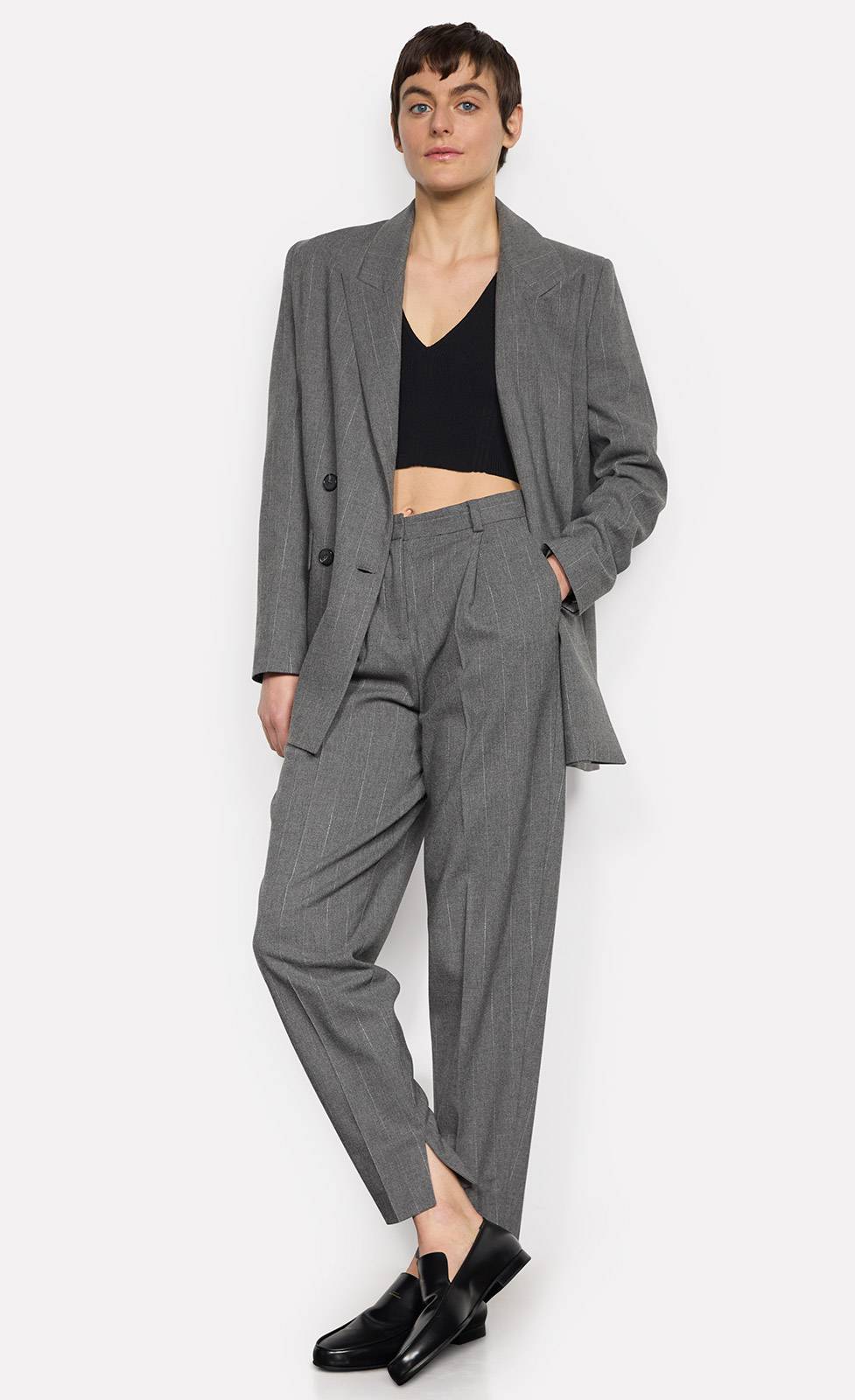 Kiefermann Sovia Cropped Stricktop Aus Viskosematerial