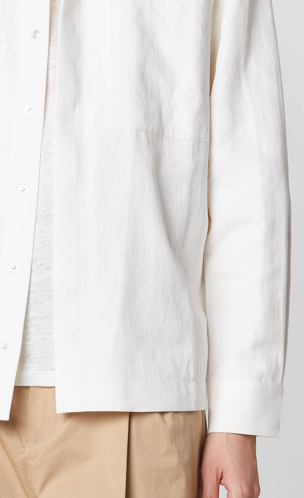 Kiefermann Sven Overshirt Aus Baumwoll-Leinen-Twill