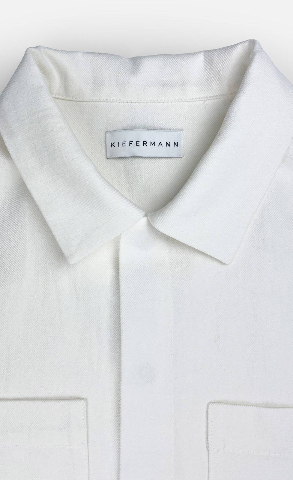 Kiefermann Sven Overshirt Aus Baumwoll-Leinen-Twill