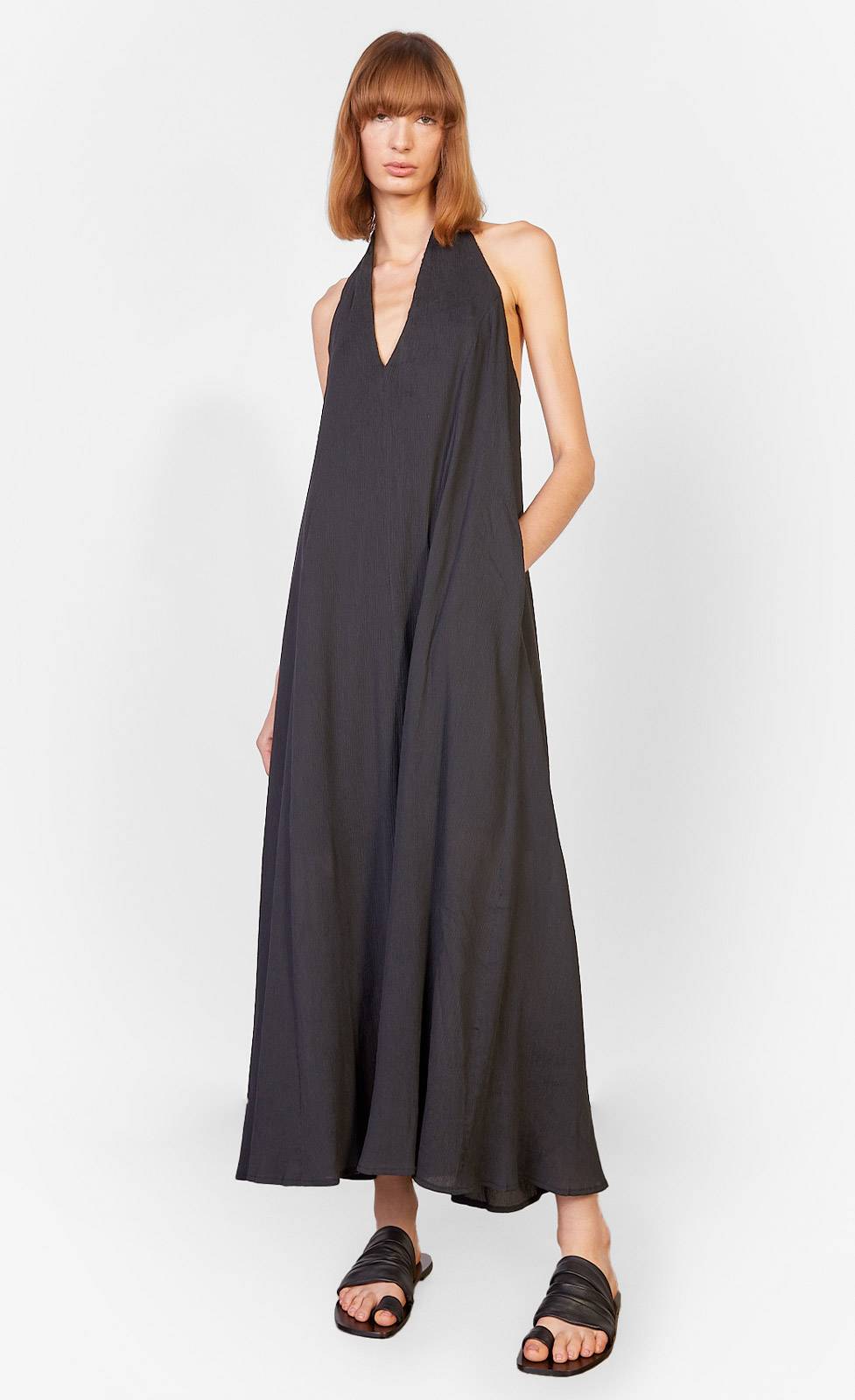 Kiefermann Vivien Neckholder-Kleid Aus Seidenmaterial