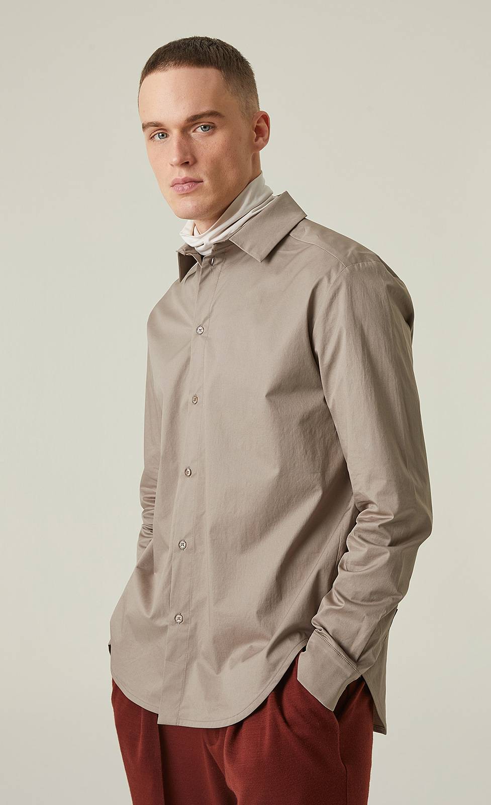 Kiefermann Xavier Legeres Hemd aus Baumwollpopeline