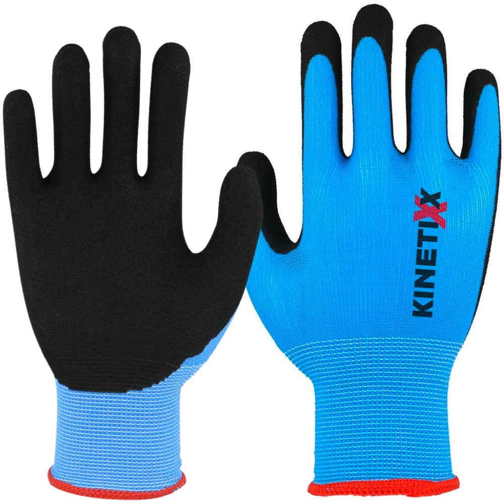 Kinetixx Kinderhandschuh X-Kids blue aus nahtlosem 3D-Polyamidgestrick