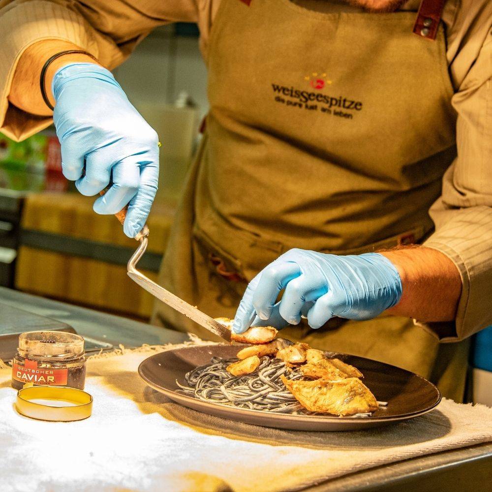 Kinetixx Nitril-Einmalhandschuhe Pull-On