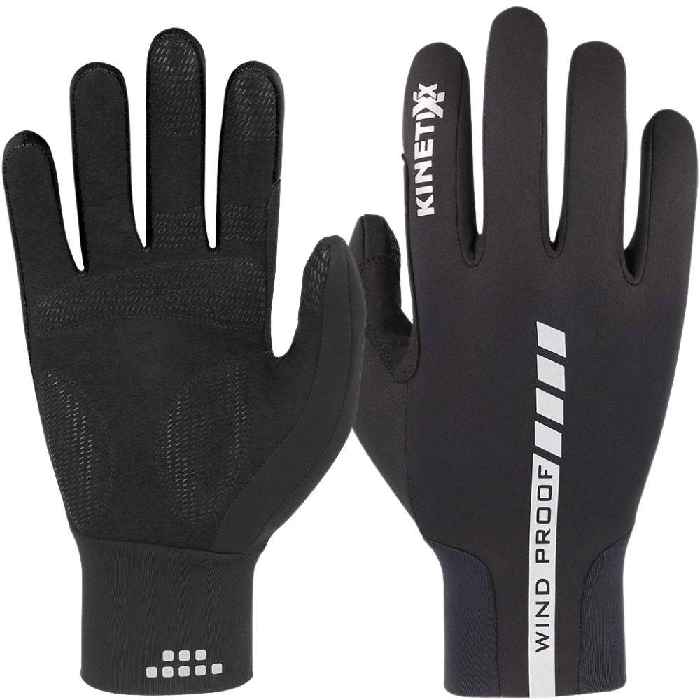 Kinetixx Winddichte Winter-Radhandschuhe Leevi