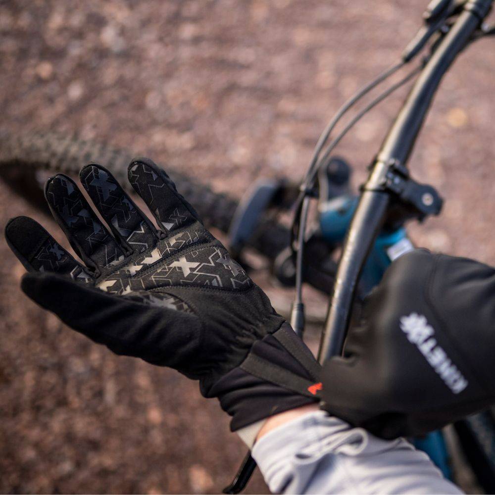 Kinetixx Winddichte Winter- Radhandschuhe Logan