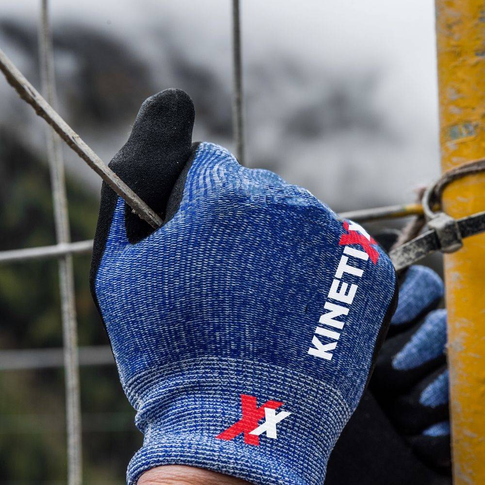 Kinetixx Schutzhandschuh X-Blue Cut Aus Nahtlosem 3D-Gestrick