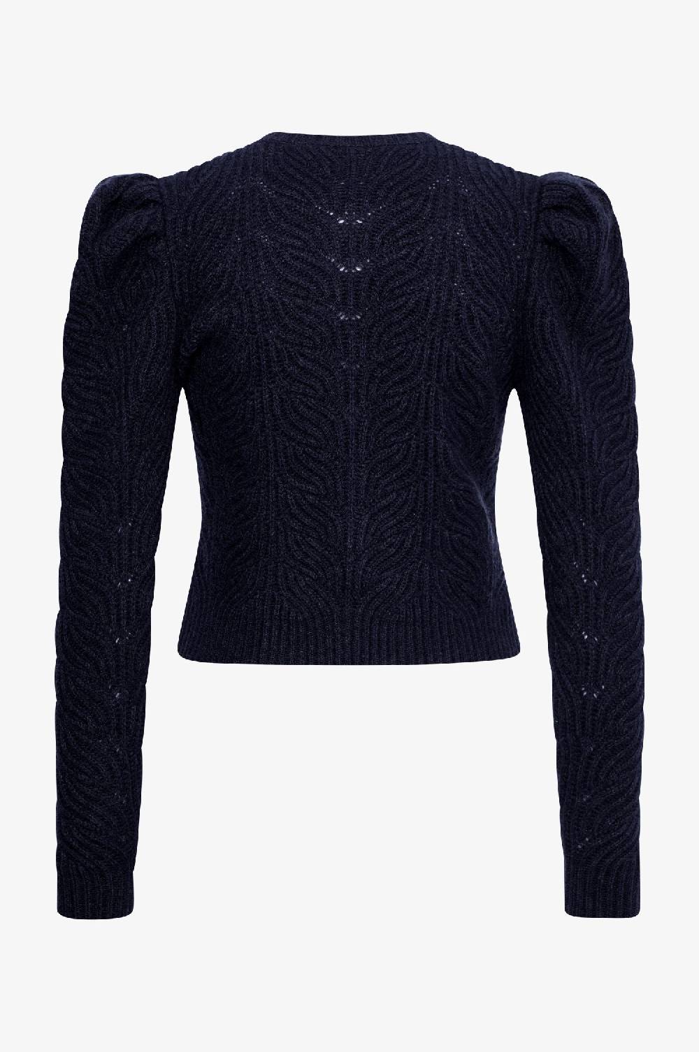 Kinga Mathe Cashmere Strickjacke Marie In Nachtblau