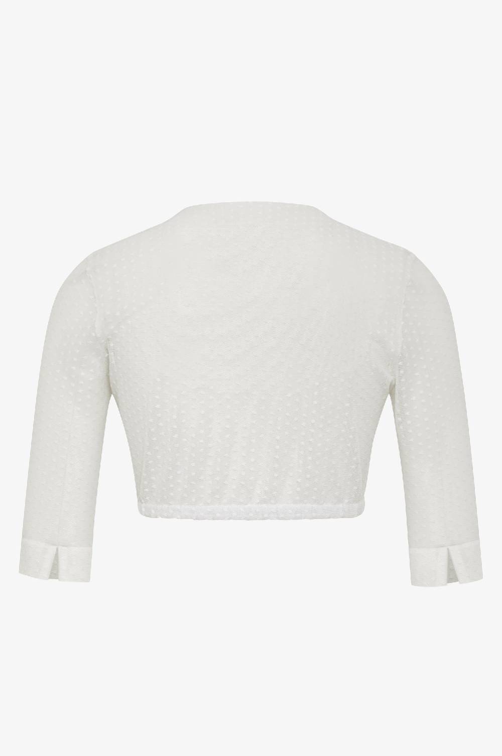 Kinga Mathe Dirndlbluse Lee Mit Dreiviertelarm In Weiß