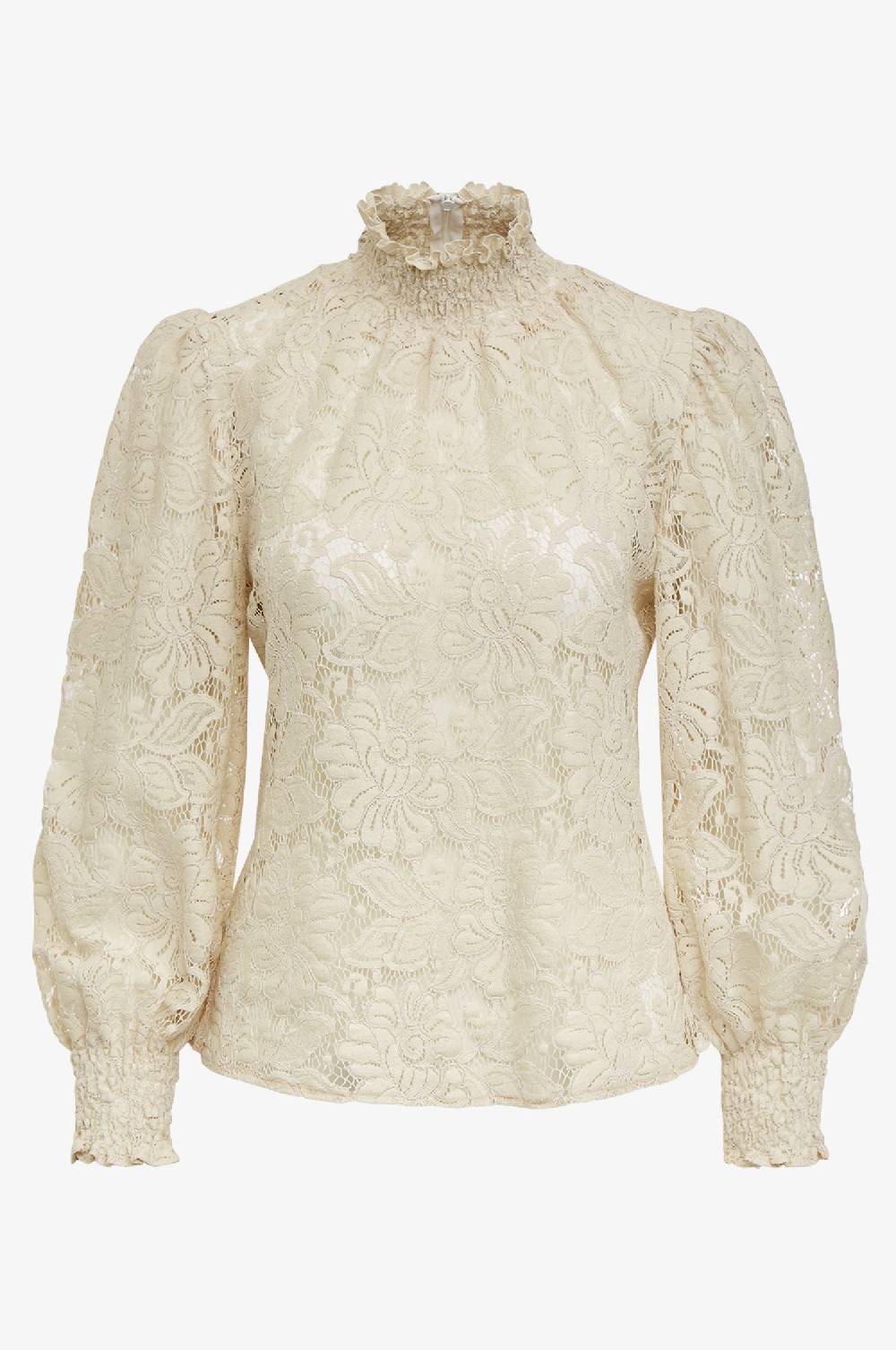 Kinga Mathe Bluse Aurelia in Ivory