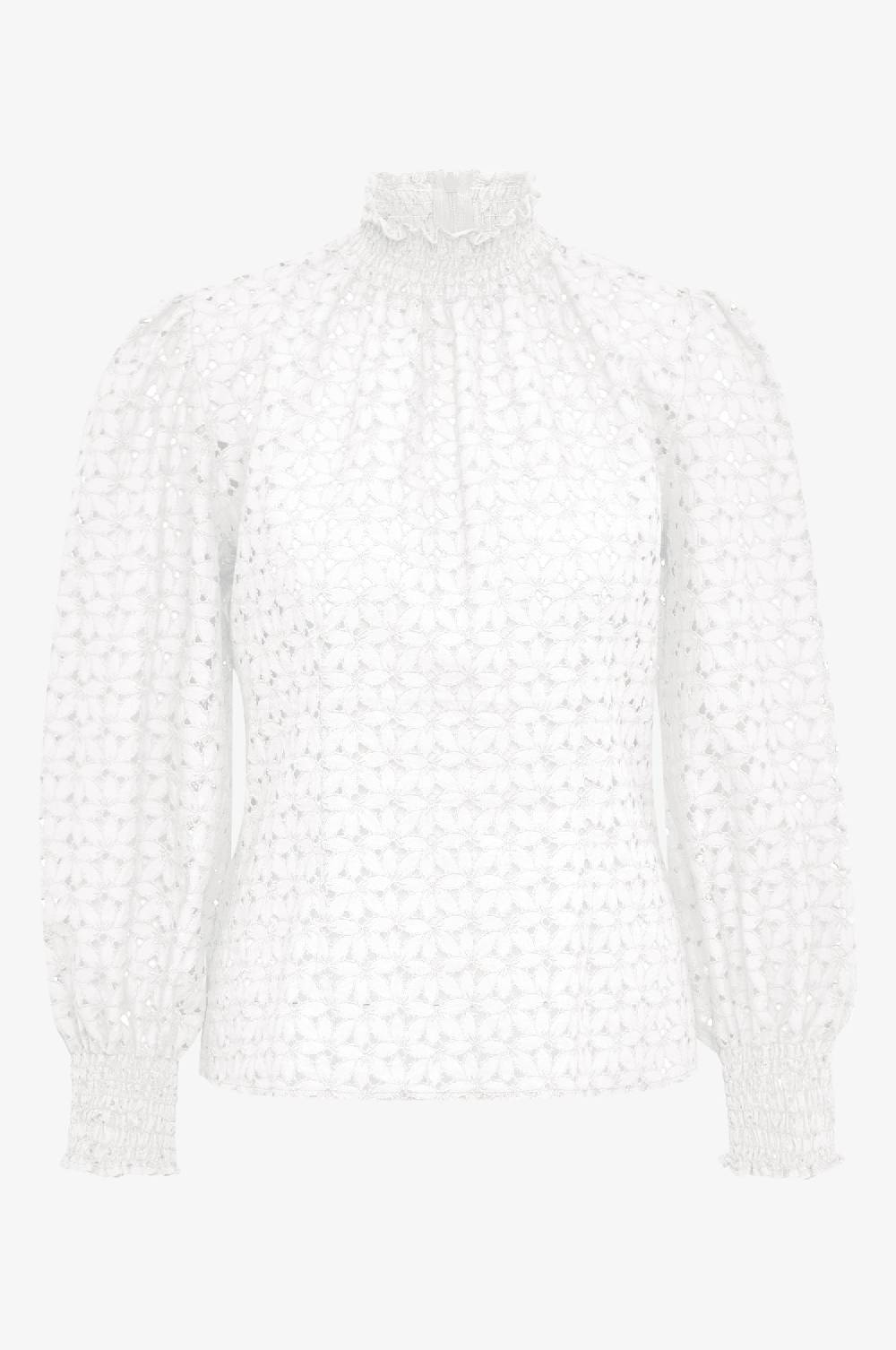 Kinga Mathe Bluse Aurelia in weiß