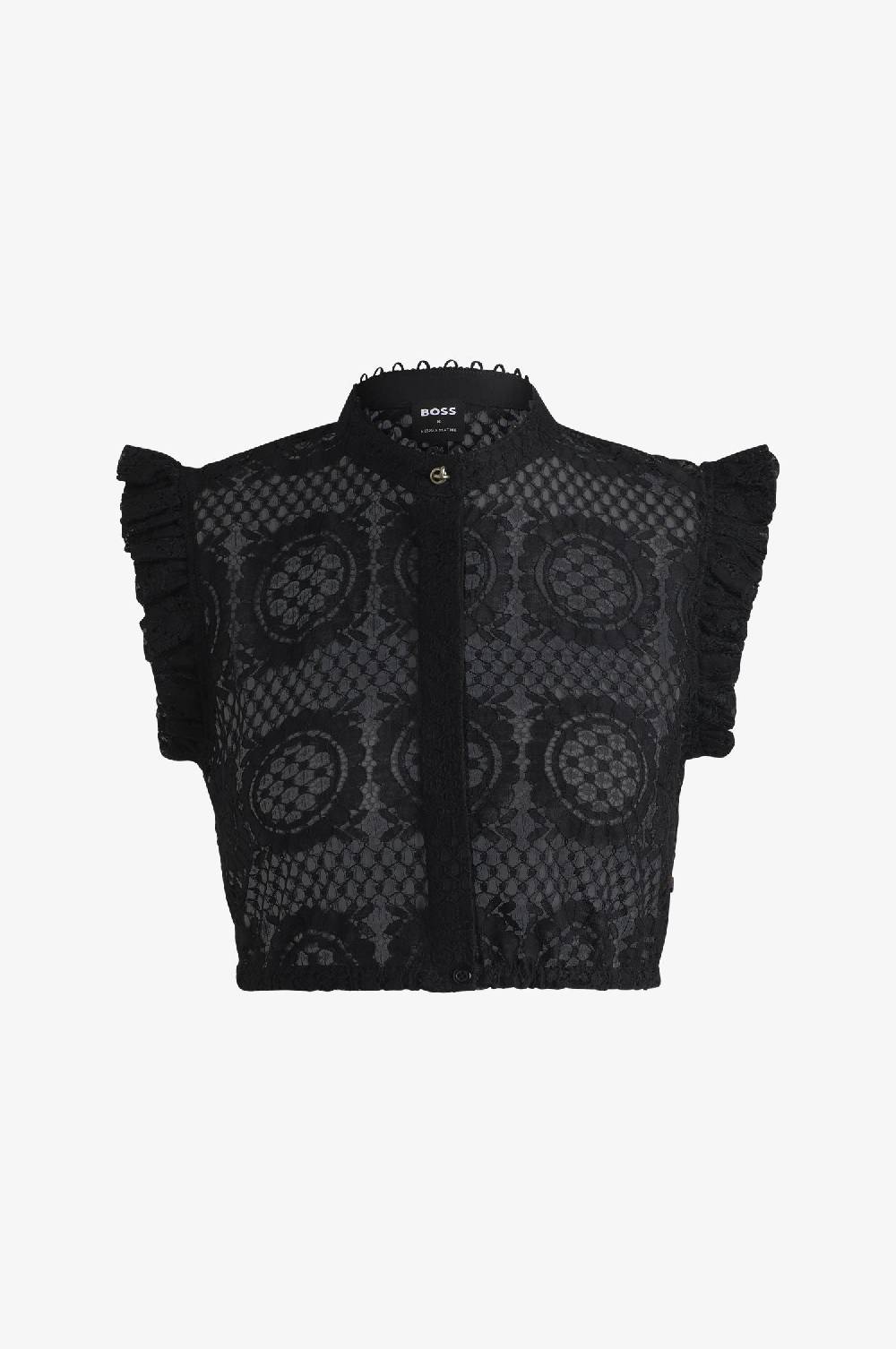 Kinga Mathe Bluse Emma BOSS in Schwarz