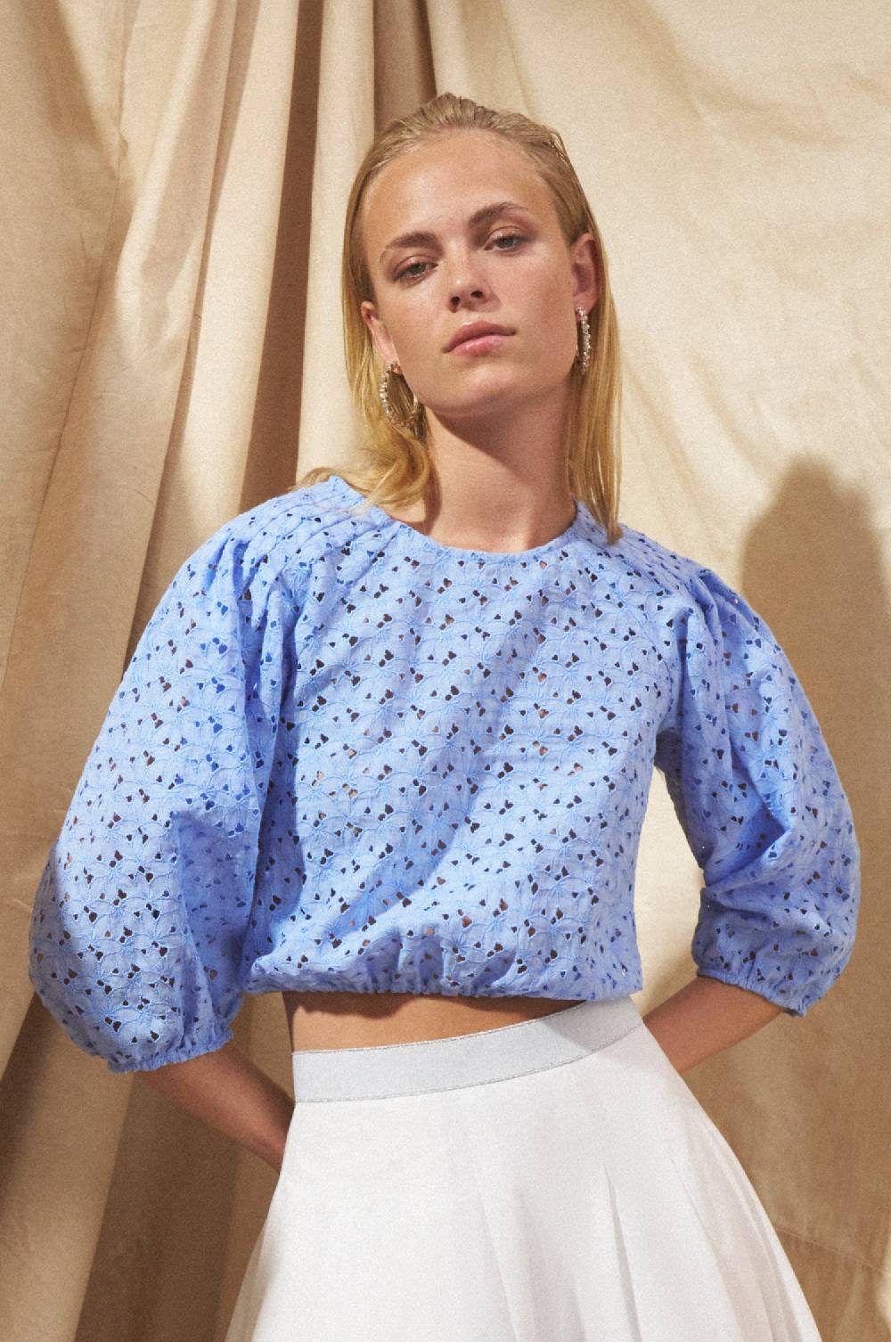 Kinga Mathe Bluse Kinga In Blau