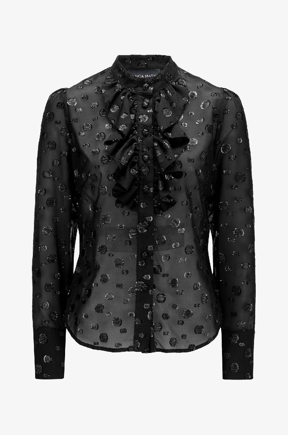 Kinga Mathe Bluse Lynn in Schwarz