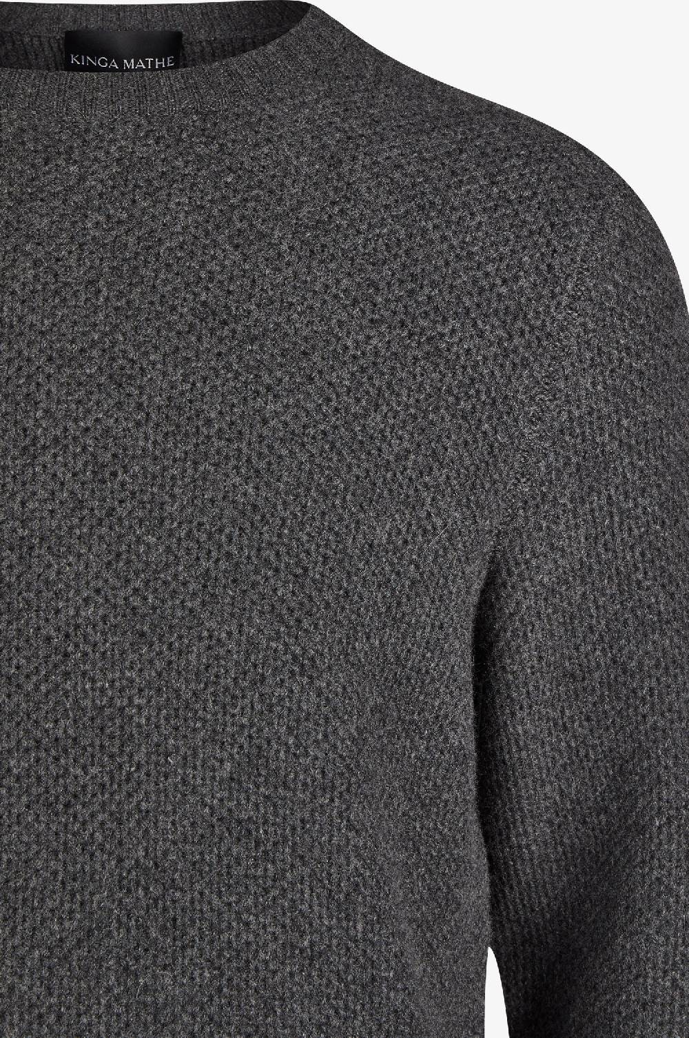 Kinga Mathe Cashmere Pullover Charles In Grau