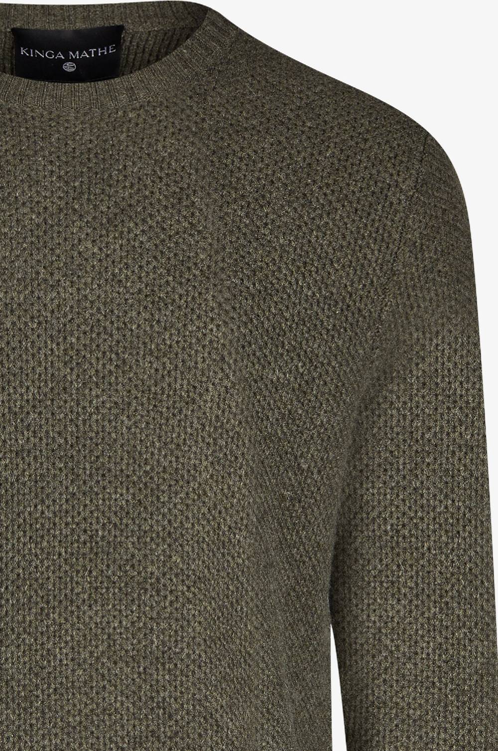 Kinga Mathe Cashmere Pullover Charles In Olive