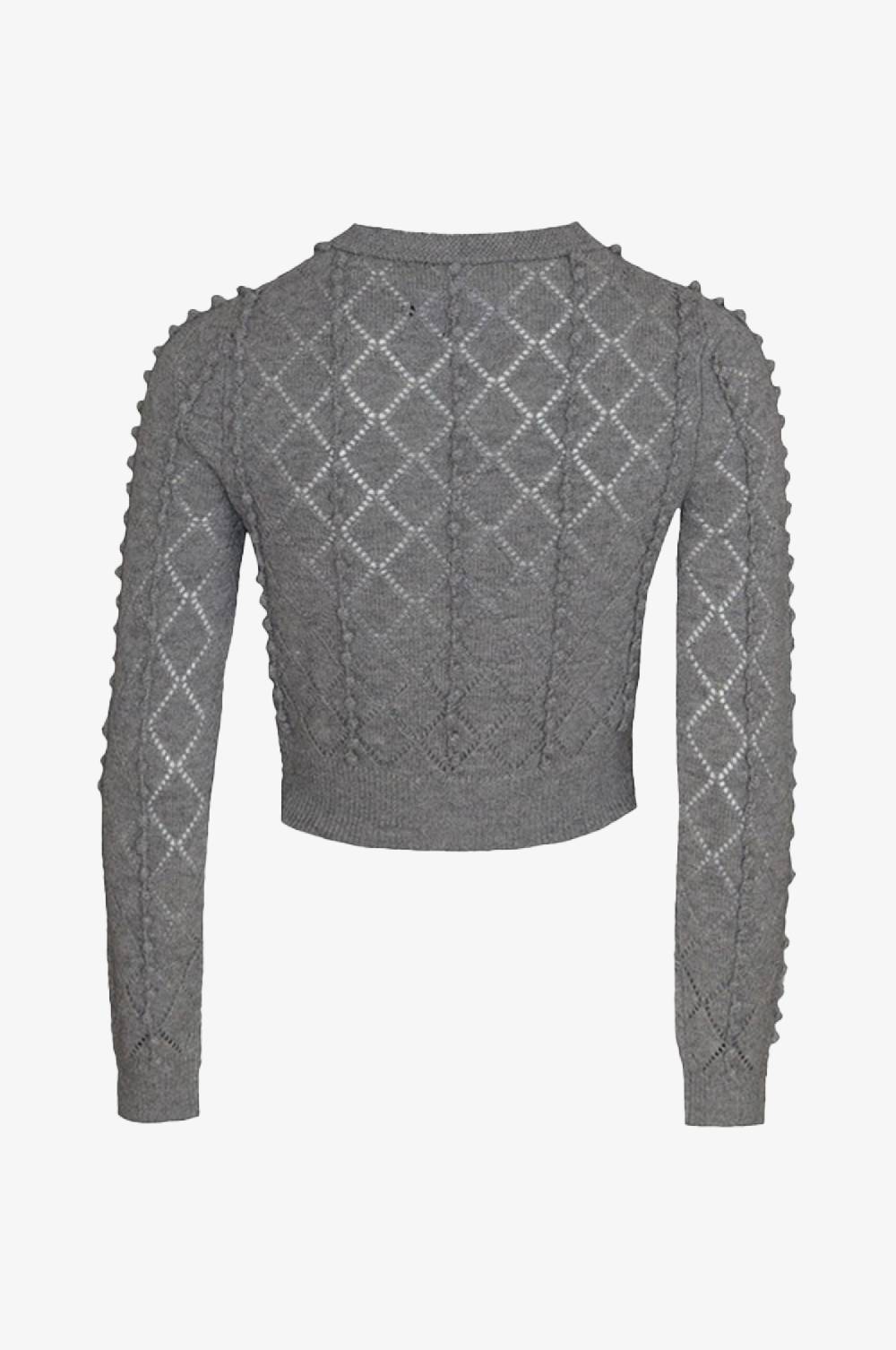 Kinga Mathe Cashmere Strickjacke Amalia In Grau