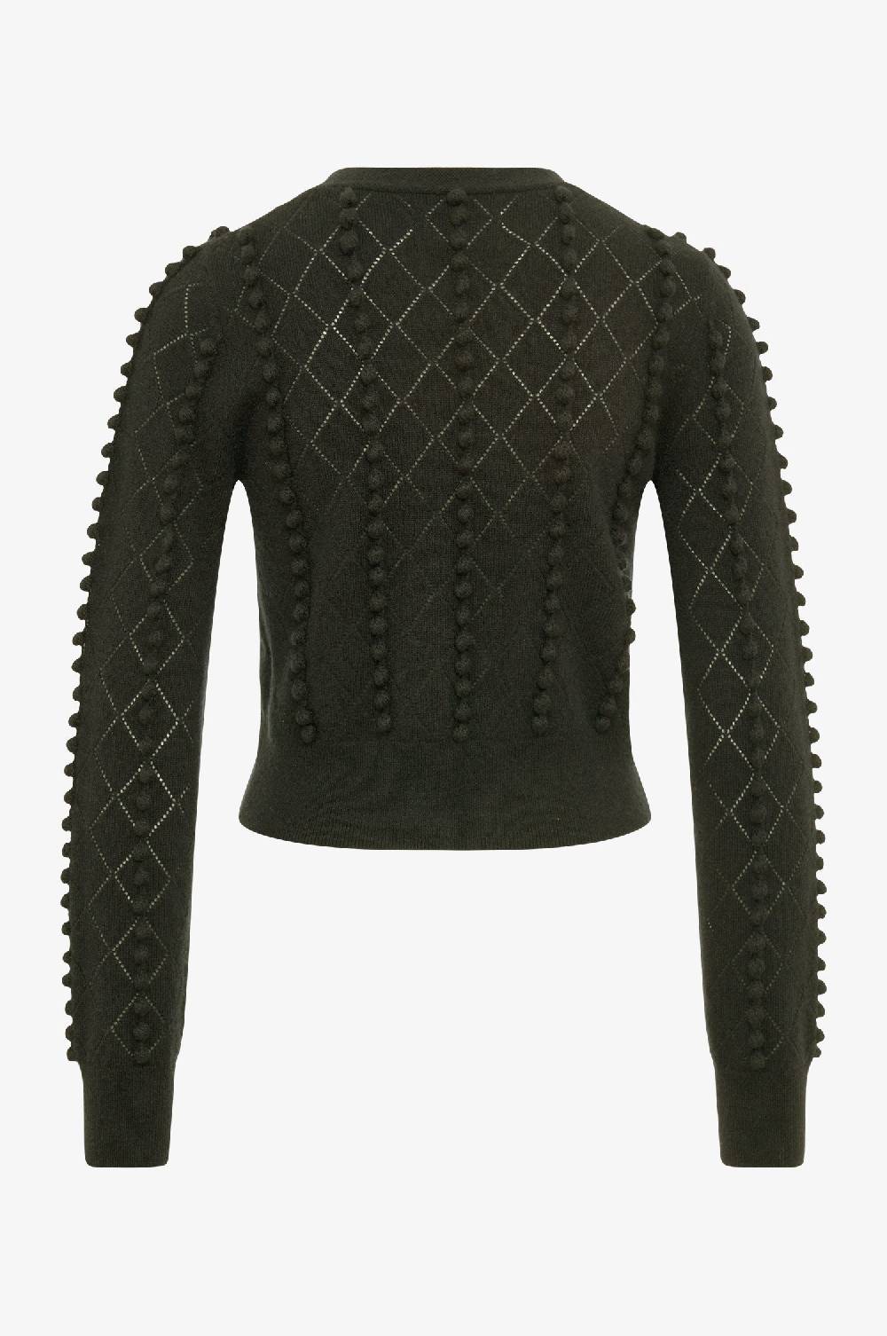 Kinga Mathe Cashmere Strickjacke Amalia In Olive