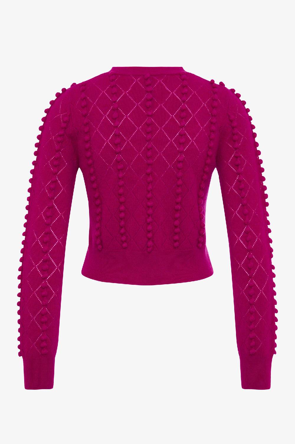 Kinga Mathe Cashmere Strickjacke Amalia In Pink