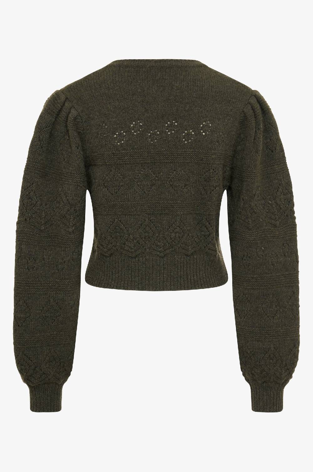 Kinga Mathe Cashmere Strickjacke Dakota In Olive