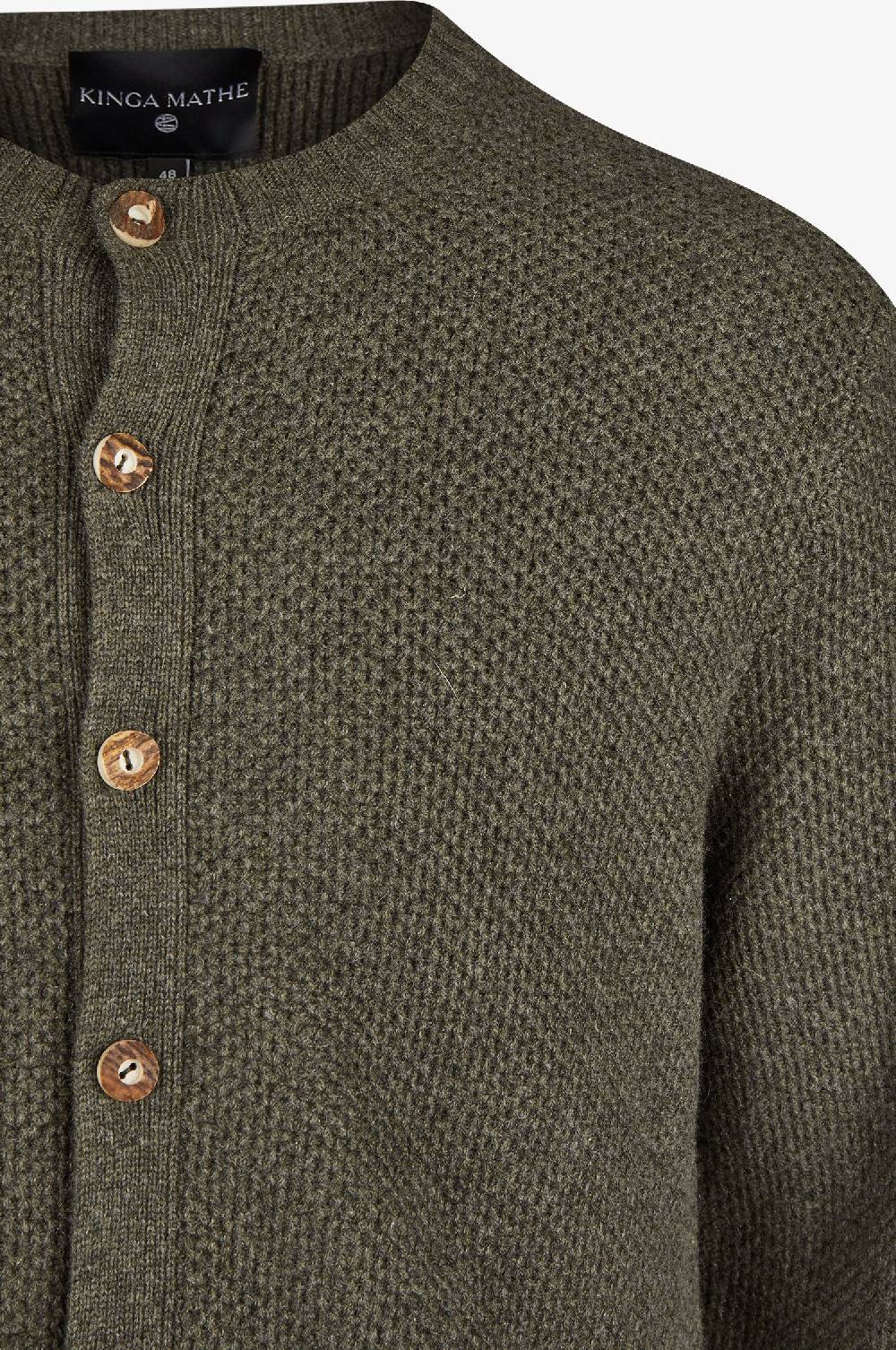 Kinga Mathe Cashmere Strickjacke Elias In Olive
