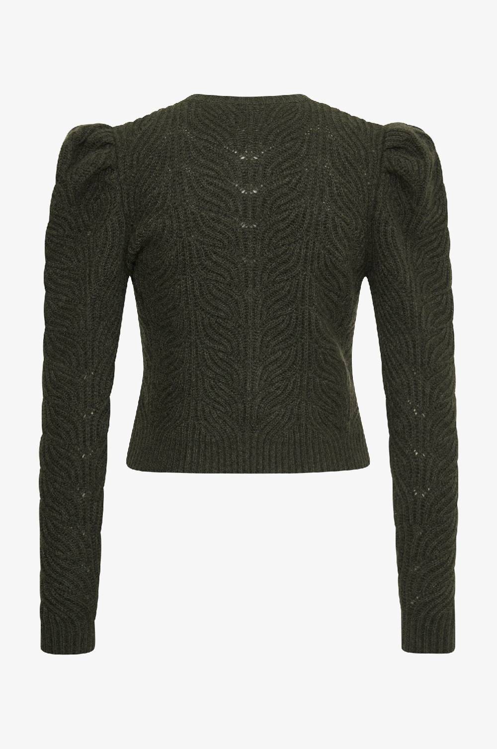 Kinga Mathe Cashmere Strickjacke Marie In Olive