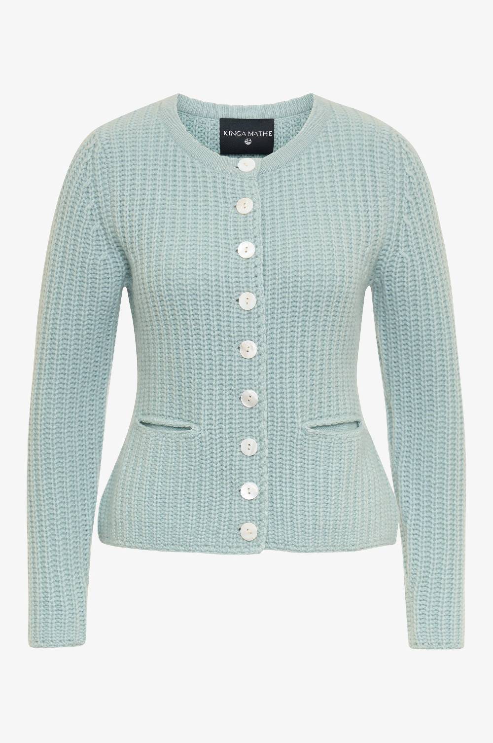 Kinga Mathe Cashmerejacke Vivienne in mint