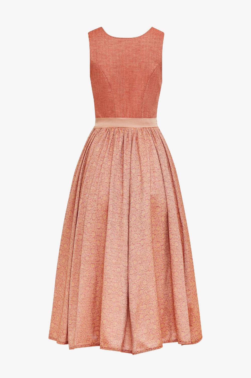 Kinga Mathe Dirndl Alcamo In Rostrot