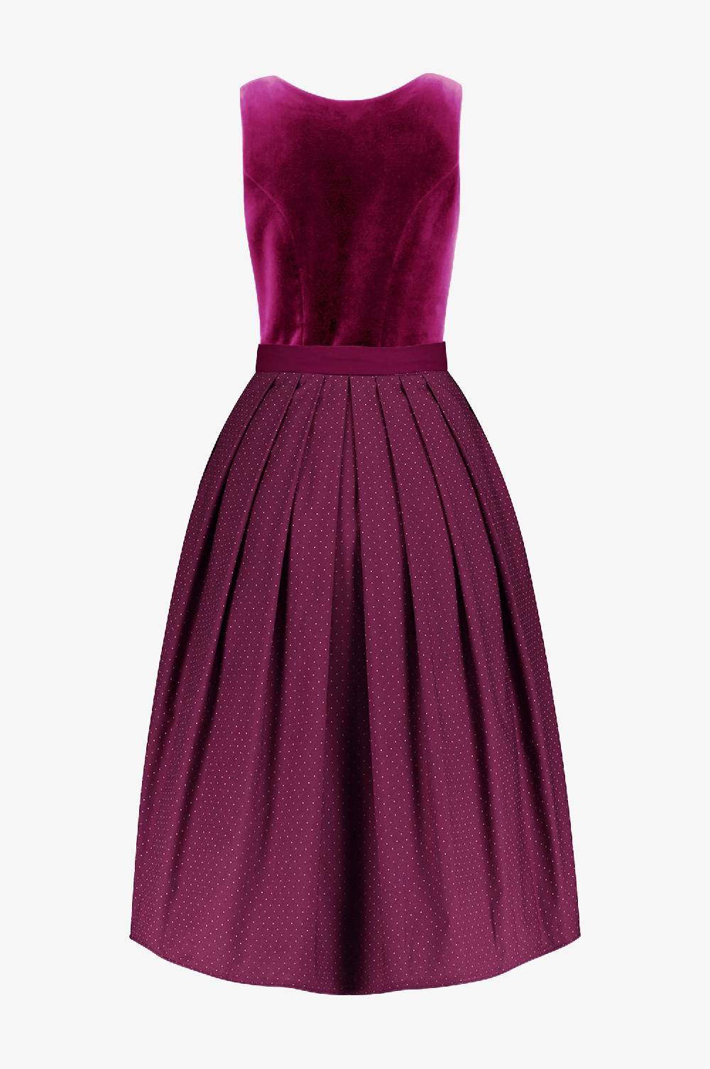 Kinga Mathe Dirndl Alice In Fuchsia IN ZWEI LÄNGEN