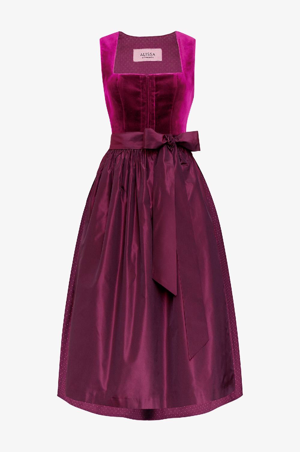 Kinga Mathe Dirndl Alice in Fuchsia IN ZWEI LÄNGEN