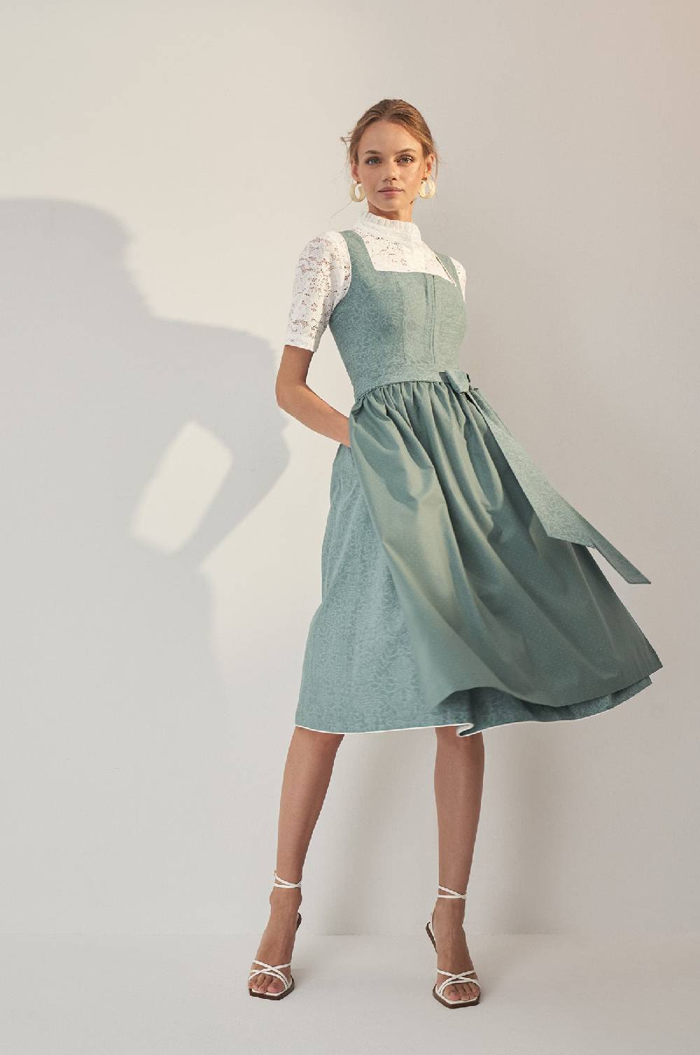 Kinga Mathe Dirndl Ally In Grün - 70cm