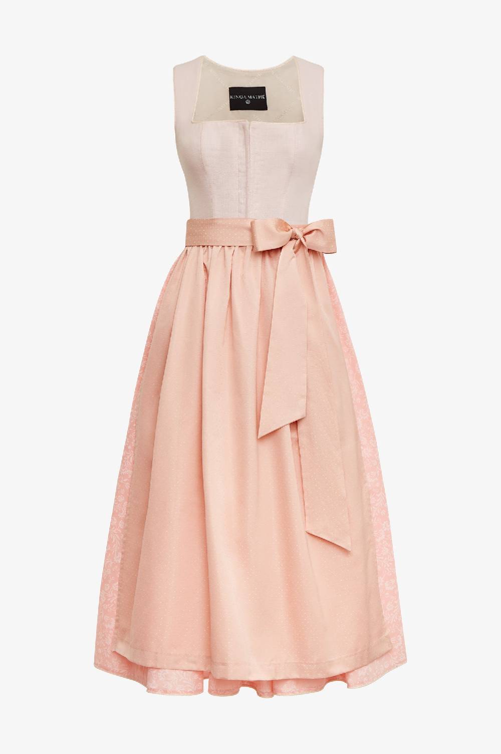Kinga Mathe Dirndl Almeria in Peach