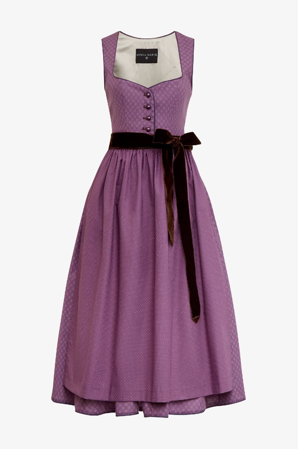 Kinga Mathe Dirndl Avila in Mauve