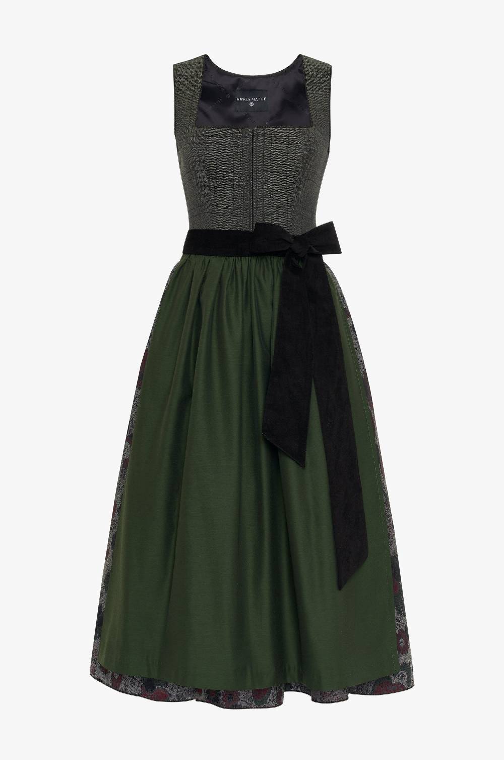 Kinga Mathe Dirndl Lausanne in Olive