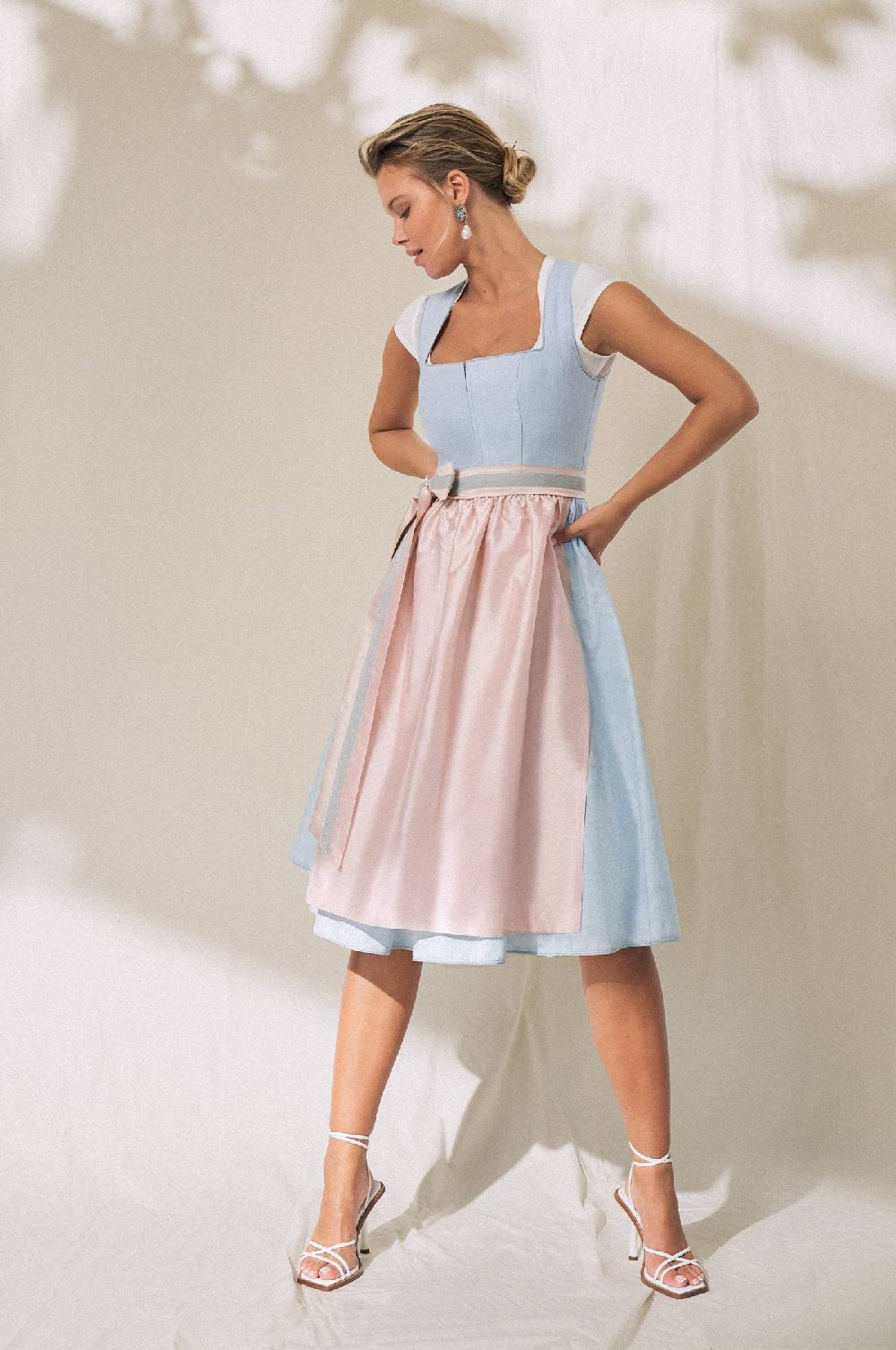 Kinga Mathe Dirndl Lazise In Hellblau