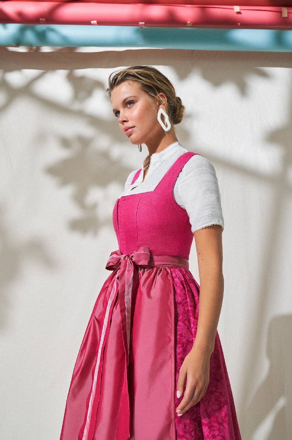 Kinga Mathe Dirndl Lazise In Pink