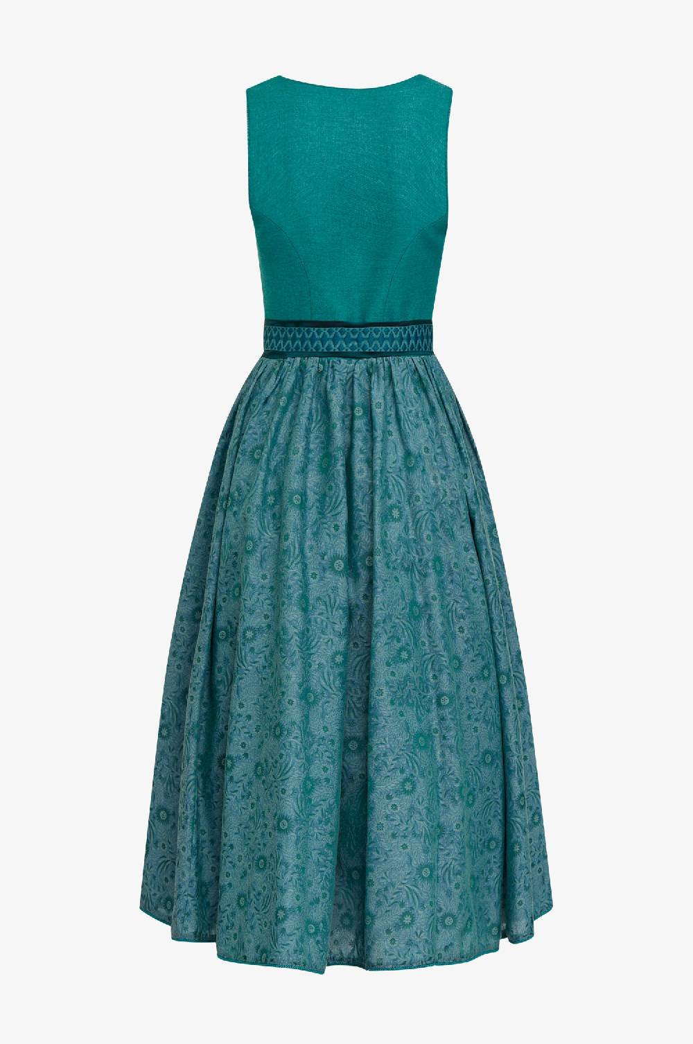 Kinga Mathe Dirndl Royan In Petrol