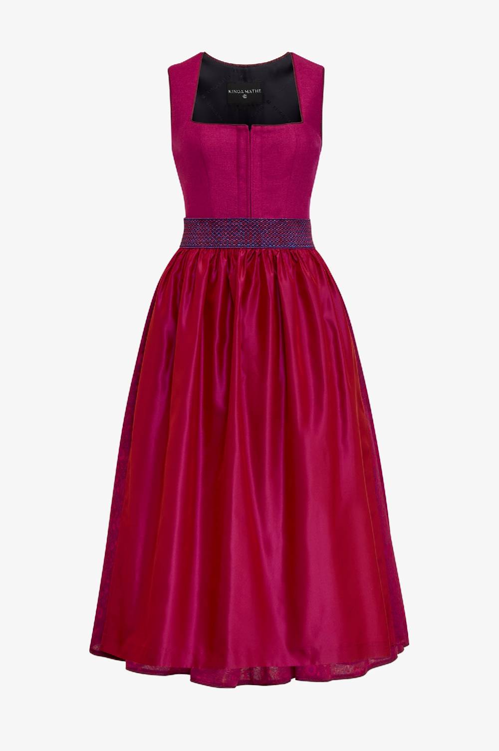 Kinga Mathe Dirndl Toledo in Fuchsia