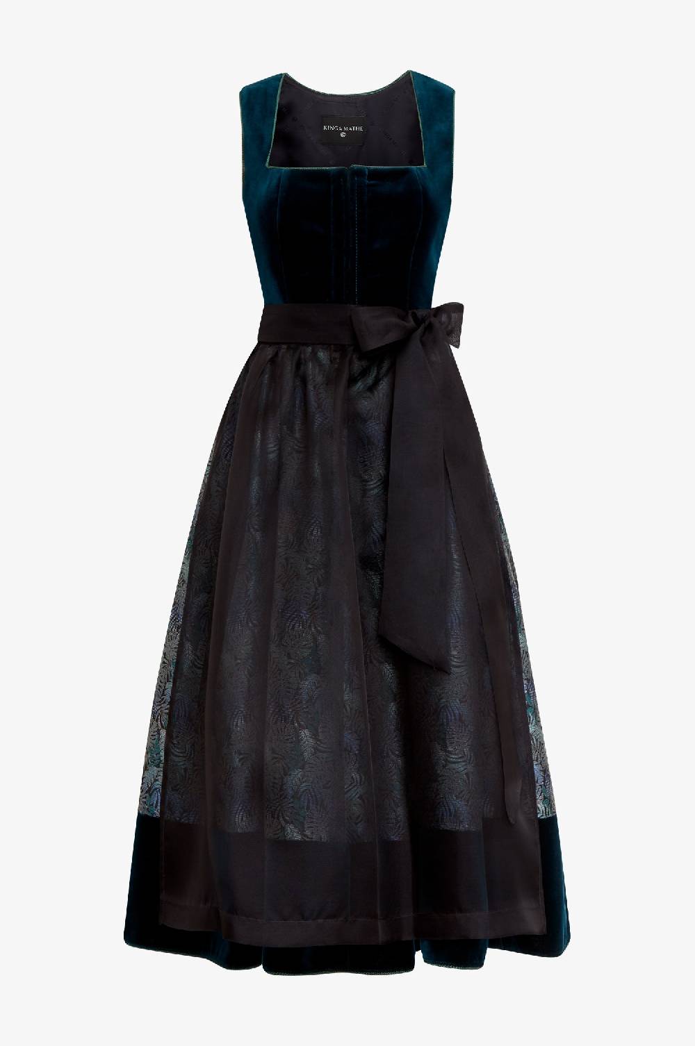 Kinga Mathe Dirndl Zamora in Petrol